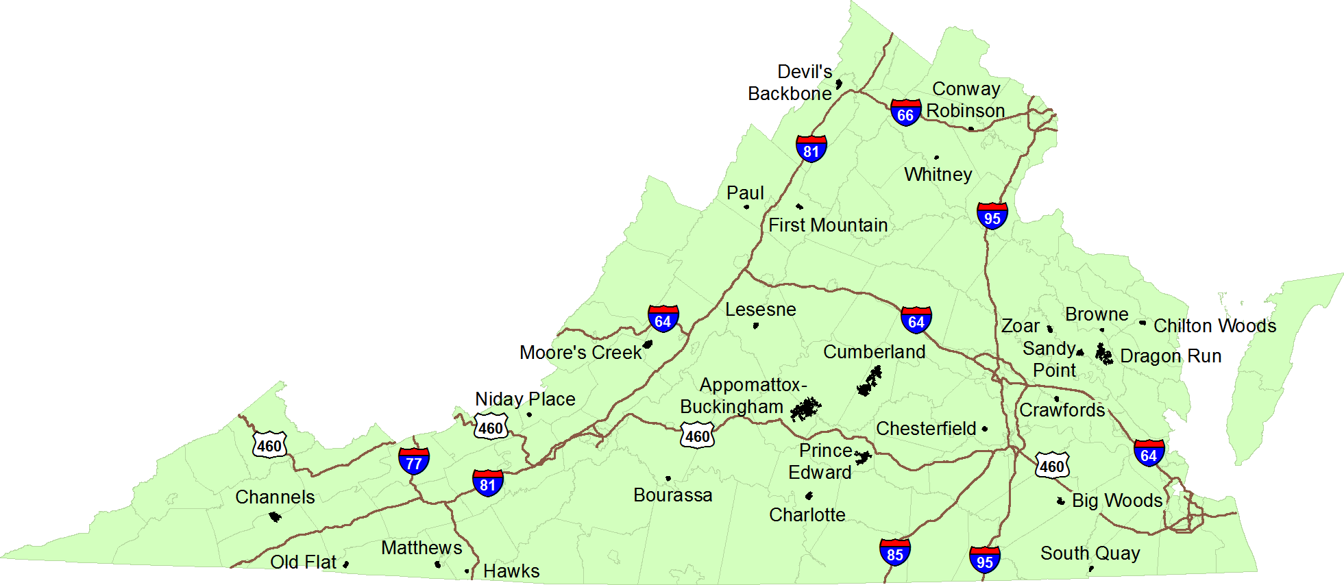 Mapa Forestal Estatal